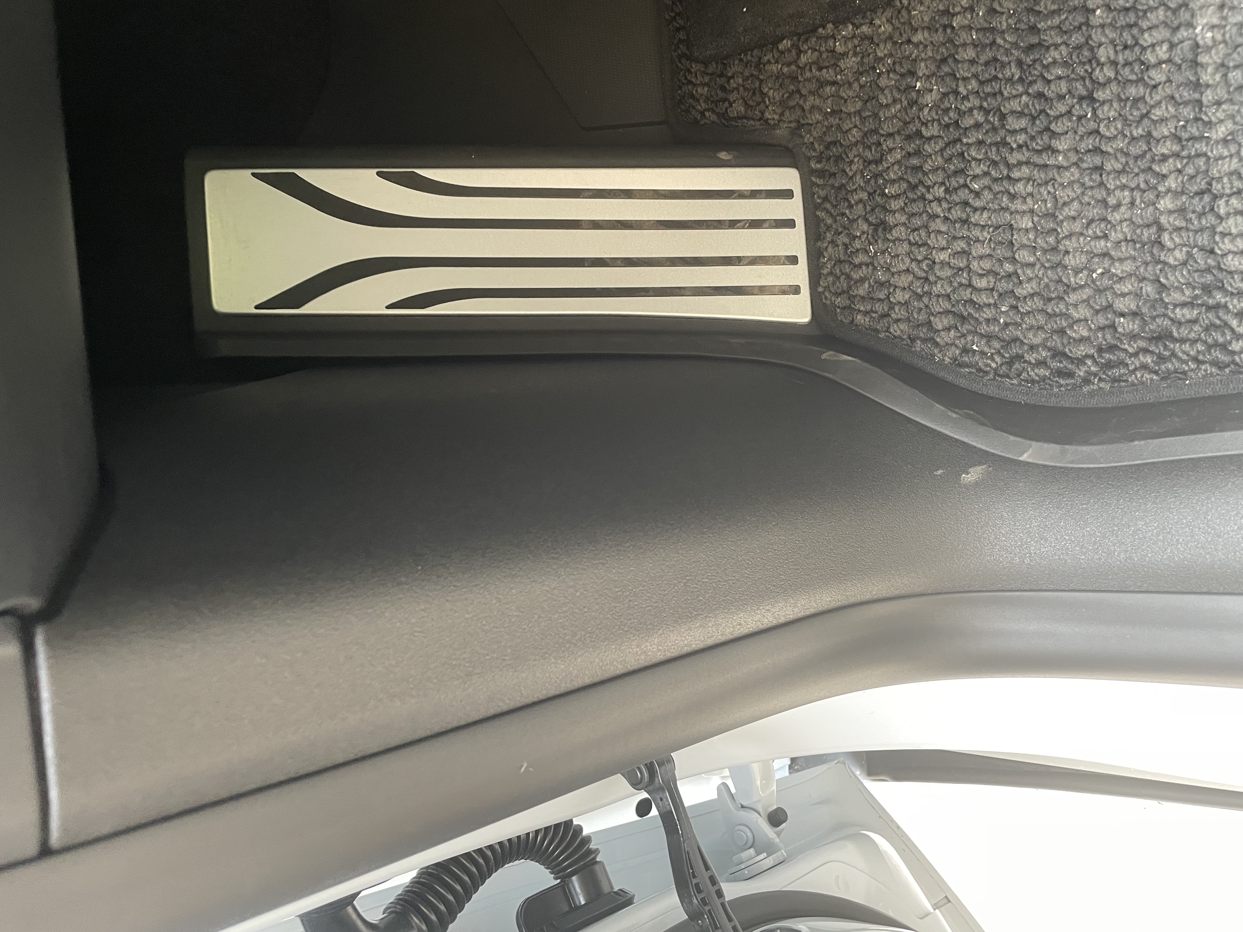 3W适用于特斯拉焕新modelY/3专用后排防踢垫耐脏防踩踏 实拍图
