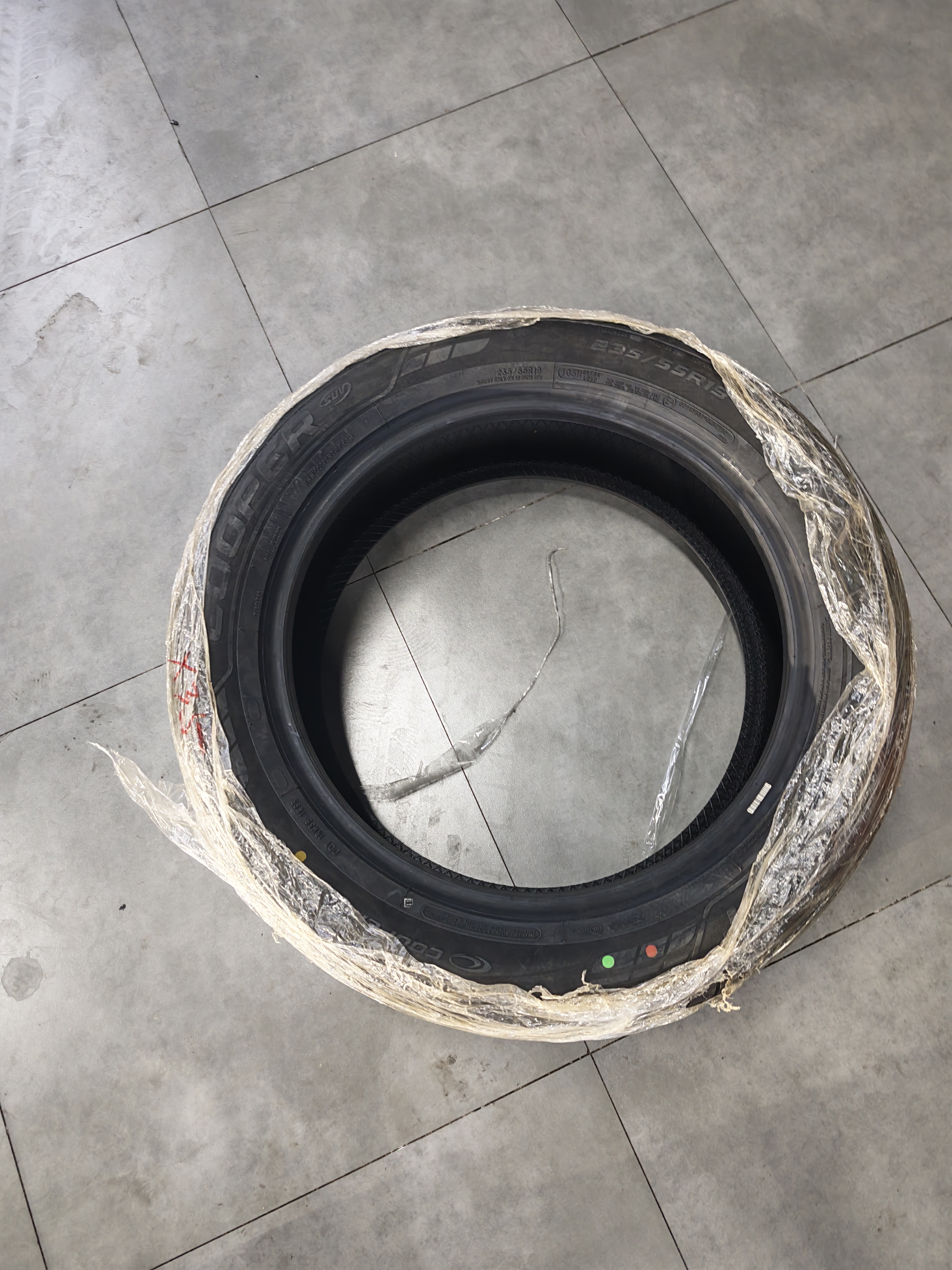 固铂（Cooper）汽车轮胎 235/55R19 105H  CTT 适配奔驰C/H6/Q5L 实拍图
