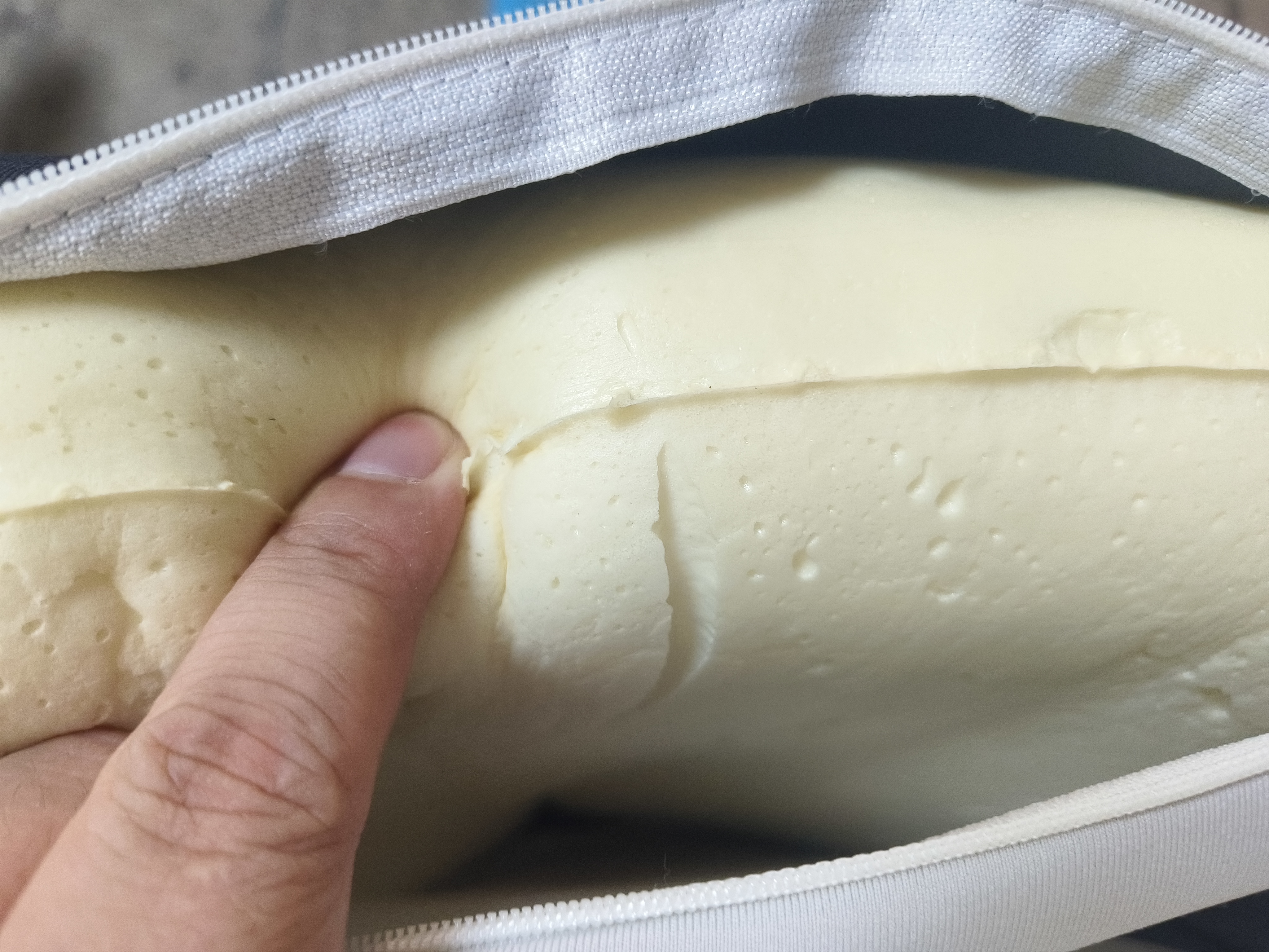 腰靠办公室座椅靠垫可裁剪腰枕腰垫支撑靠背垫腰托护腰腰垫 双灰色1个 实拍图