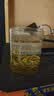 唯铭诺四色高硼硅耐热玻璃杯套装家用带把水杯子玻璃茶杯  四支装400ML 实拍图