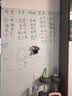 得力100*150cm家用软铁磁性可吸附自粘白板贴可擦写墙贴/写字板/画板 涂鸦墙纸儿童小黑板贴背胶50008 实拍图
