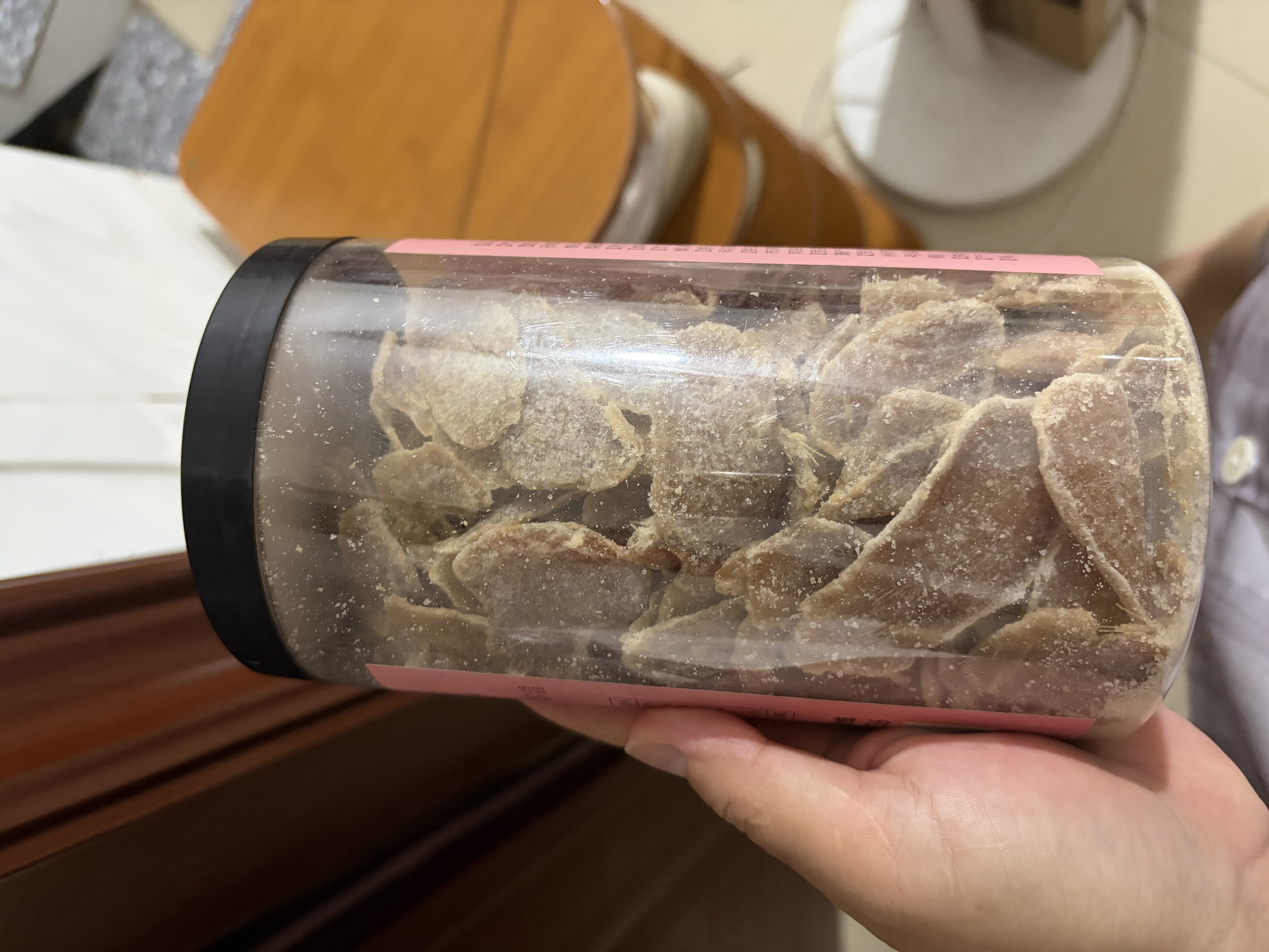 半山农 红糖姜片600g 姜糖片生姜片寒暖即食姜茶姜汤休闲零食煮红糖姜茶 实拍图
