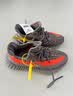 阿迪达斯 Yeezy 350椰子经典灰橙 春秋透气运动鞋女 GW1229 36.5 实拍图