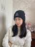 卡尔美（KELME）帽子男女秋冬季保暖户外滑雪毛线帽冷帽针织帽骑行防寒运动护耳帽 实拍图