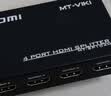 迈拓维矩（MT-viki）HDMI分配器 一分四 电脑显示器分屏器 高清视频 1进4出 一进四出 MT-SP104M 实拍图