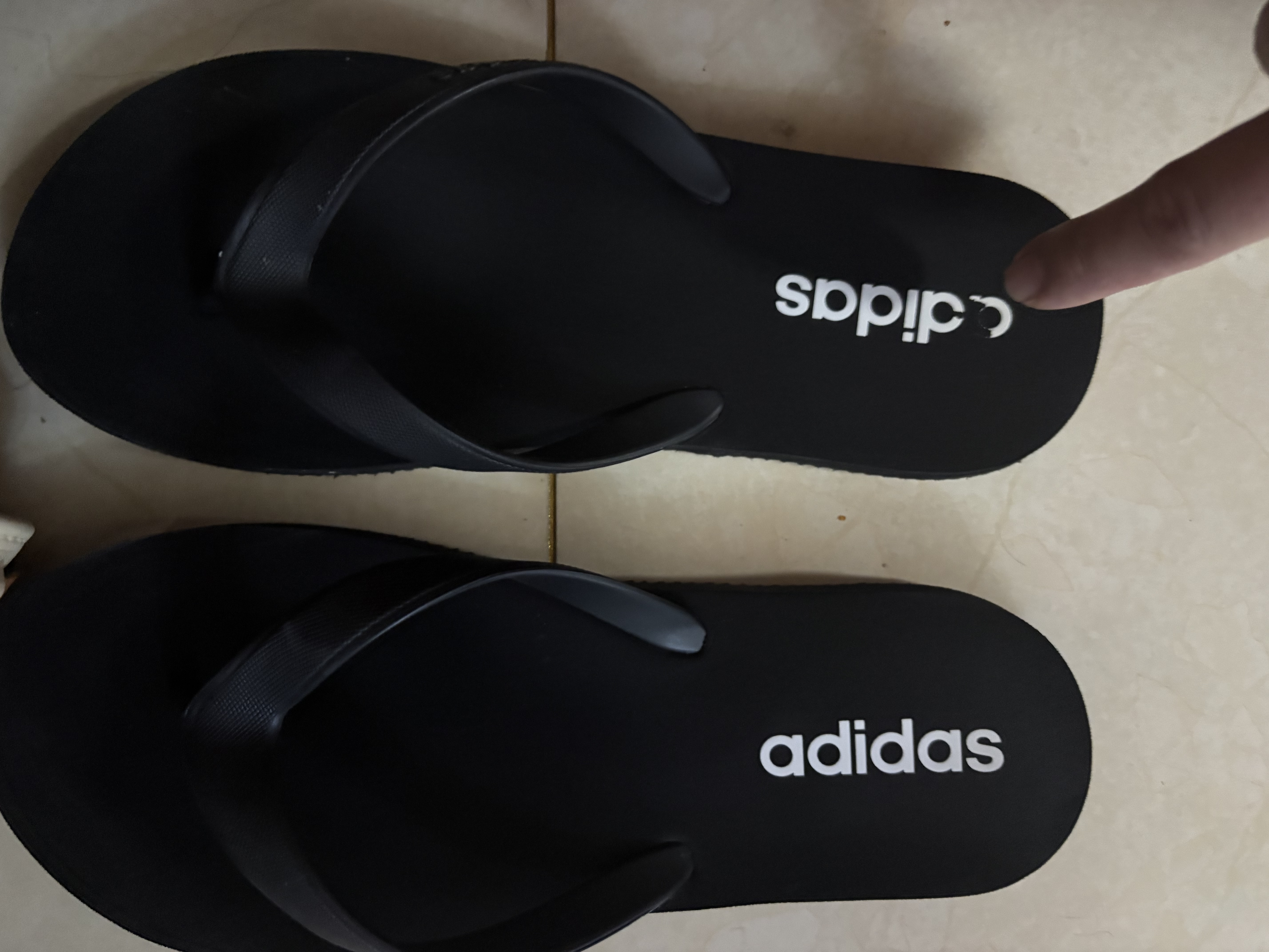 阿迪达斯（adidas）中性 运动型格系列 KEITAKI ALPHA 拖鞋 JR1152 黑色  43 实拍图