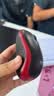 罗技（Logitech）M185鼠标 无线鼠标 办公鼠标 对称鼠标 黑色灰边 带无线2.4G接收器 实拍图