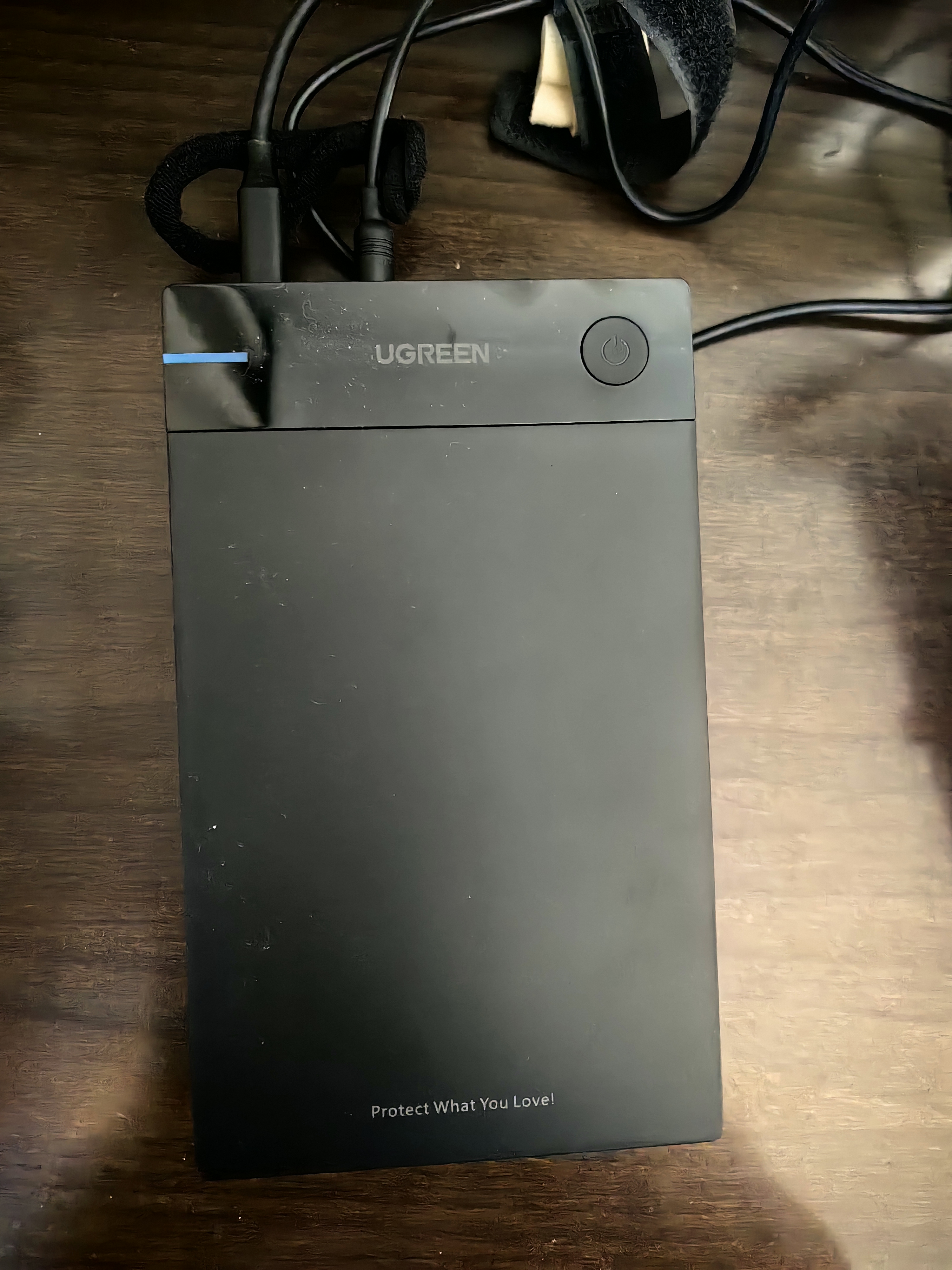 绿联 USB3.0移动硬盘盒2.5/3.5英寸Type-C固态硬盘盒 适用SATA串口台式机笔记本电脑固态机械SSD外置盒 USB3.0款【5Gbps】 实拍图