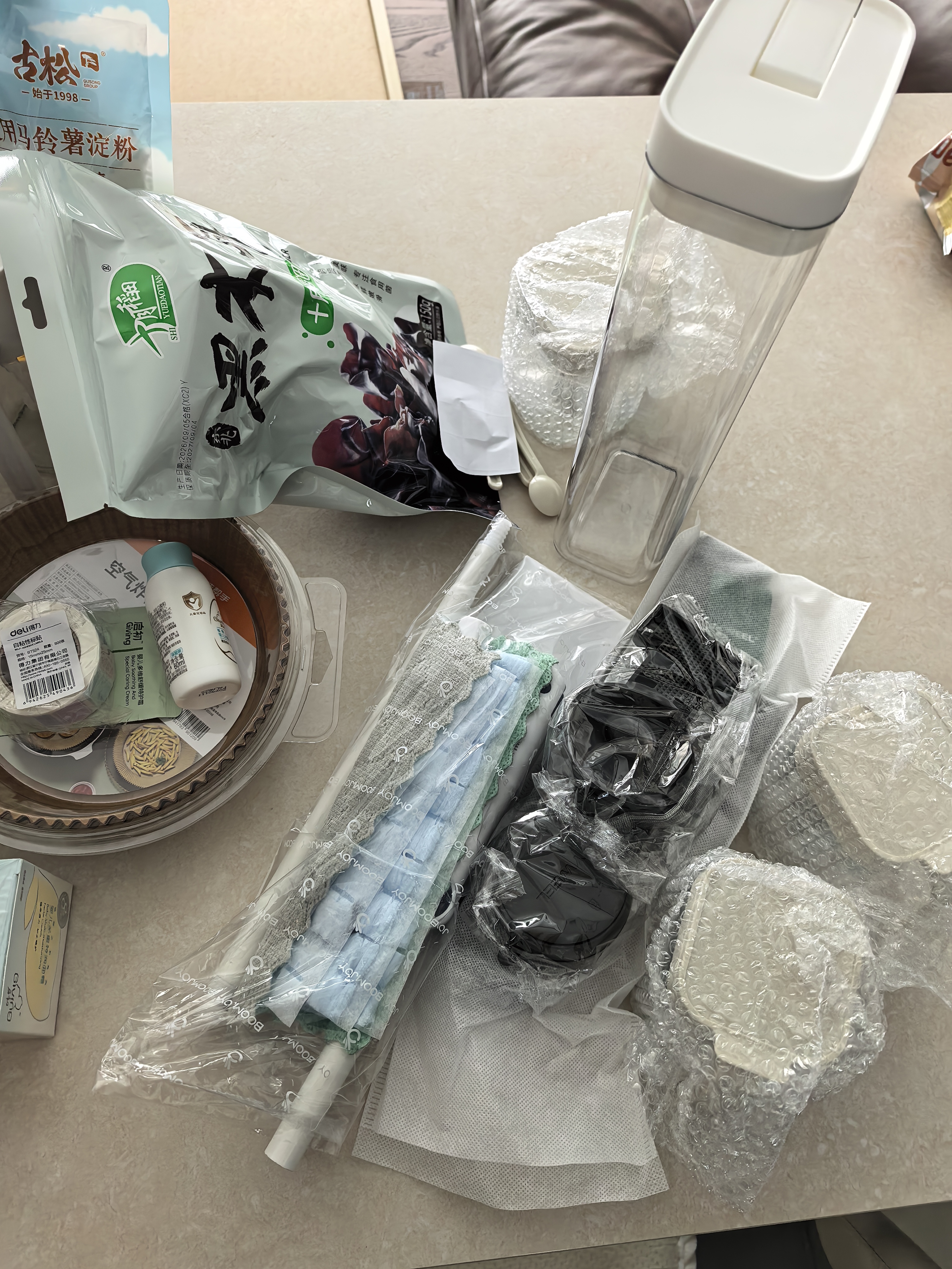 禧天龙玻璃调料罐调料盒调味罐套装家用调料瓶厨房盐罐调味盒 3件套 实拍图