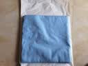 京东京造100%纯棉床单单件 A类抗菌双人全棉床盖被单230x245cm 蓝莓蓝 实拍图