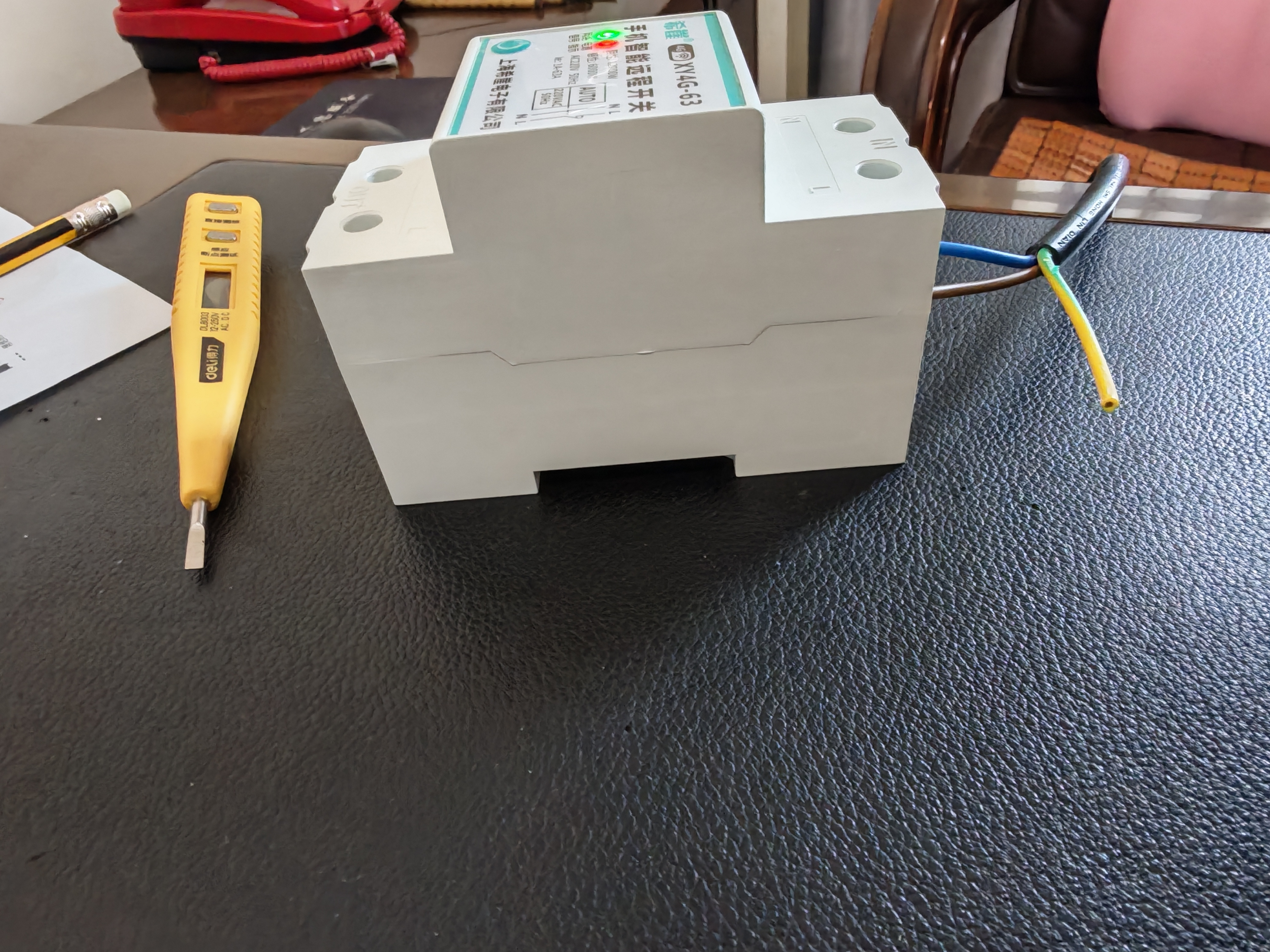 希崖4G手机远程控制开关无线遥控开关定时电机水泵控制器220v三相380V 4G内置天线款丨63A-220V【不限距离丨免流量费】 实拍图