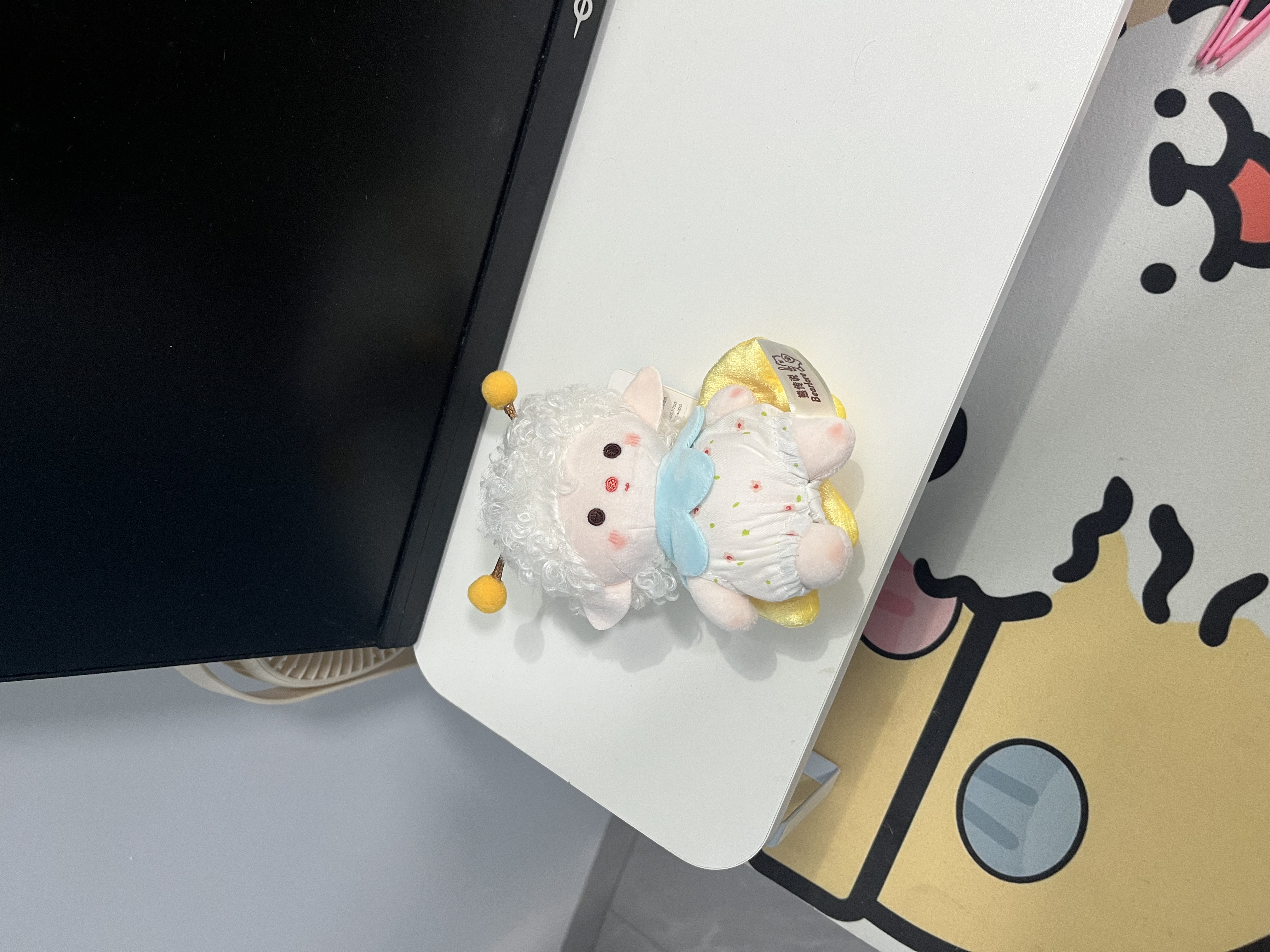 伊美娃娃花仙子精灵公仔书包挂件玩偶背包挂饰钥匙扣毛绒挂件国庆节礼物 实拍图