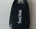 Sandisk闪迪128GB USB3.2 U盘 CZ550黑色 读速100MB/s 安全加密 数据恢复 学习办公电脑车载 高速大容量优盘 实拍图