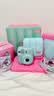 INSTAX富士instax立拍立得 一次成像相机 mini13漂浮记忆礼盒 蜜瓜绿 含10张幻梦银河相纸 实拍图