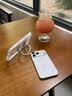 WiWU双气囊支点壳Q1适用iPhone18ProMax手机壳 通用iphone17promax保护套2026新款精孔全包磁吸 【雪松白】真气囊防摔|360°旋转支架|清爽冰透 iPhone18 Pr 实拍图