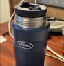 膳魔师（THERMOS） 焖烧杯大容量保温饭盒316L不锈钢闷粥杯焖烧罐保温桶饭桶TCLE 蓝色 720ml 实拍图