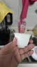 京东京造 茶具茶杯 功夫茶具整套羊脂玉杯子品茗杯简约办公会客杯 6个装 实拍图
