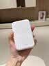 为悟WIWU【3C认证可登机】22.5W快充磁吸支架充电宝移动电源 适用苹果iPhone 18/17华为小米手机 白色 实拍图