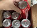 可口可乐（Coca-Cola）碳酸汽水摩登罐饮料330ml*6罐 实拍图