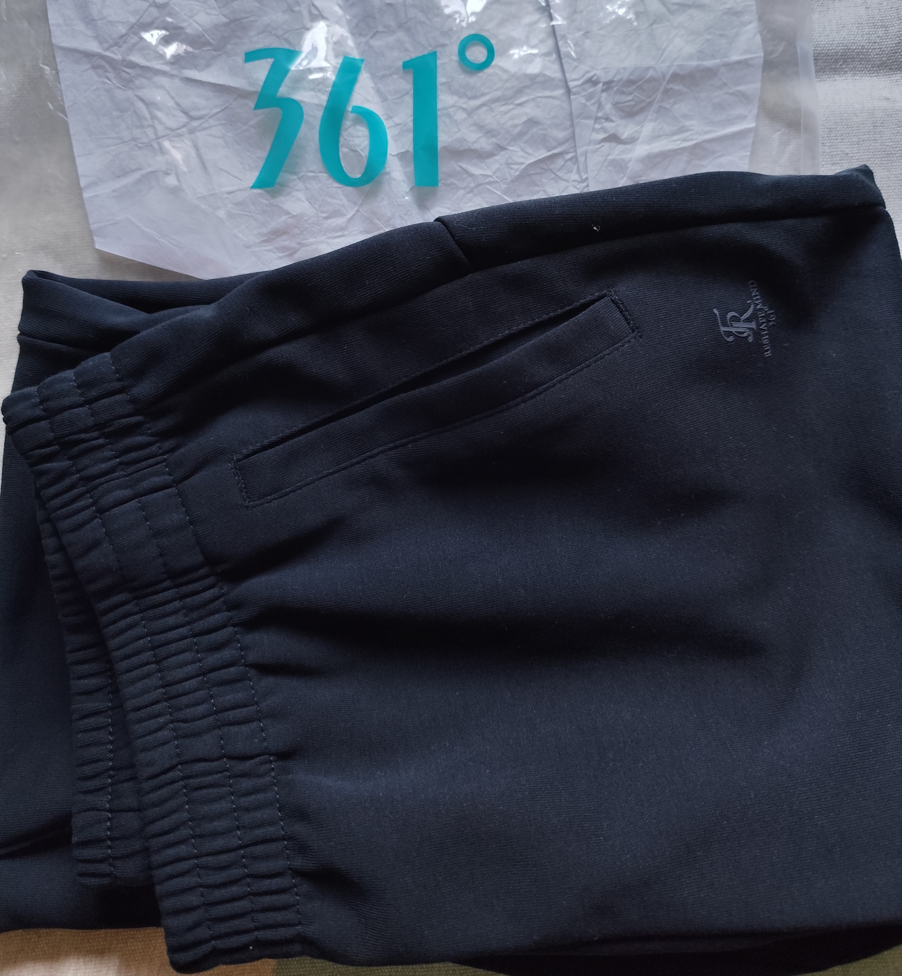 361°运动裤子女秋季跑步宽松户外休闲裤直筒长裤卫裤662434710D 实拍图