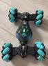 qdrone For the Good Moments手势感应变形遥控车遥控汽车儿童玩具男孩生日礼物3-6-12岁扭变 30cm蓝【双电+三控+灯光】 高速四驱特技车赛越野车rc6-14大型玩具车20 实拍图