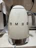 SMEG/斯麦格复古烧水壶KLF04保价双11家用1.7L大容量不锈钢恒温养生电热水壶自动断电生日结婚新婚礼物 1.7L 奶白色 实拍图