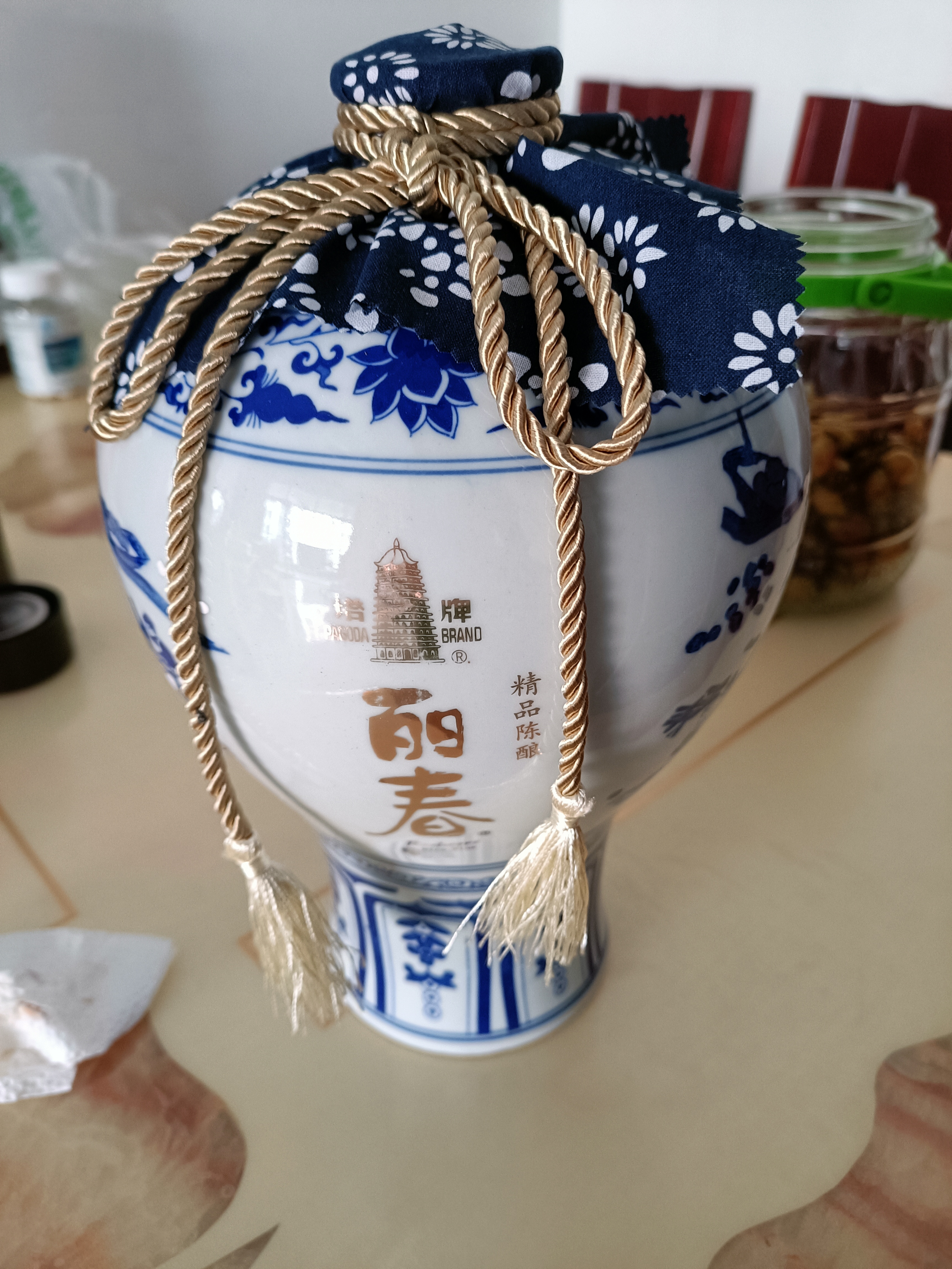 塔牌 丽春八年 半甜型 绍兴黄酒 2.5L 单坛装 花雕送礼双11 实拍图