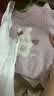 戴维贝拉（DAVE＆BELLA）小童毛衣男童上衣雪尼尔半边绒女童衣服儿童针织衫春秋宝宝套头衫 紫粉色 90 cm（建议身高80-90cm） 实拍图