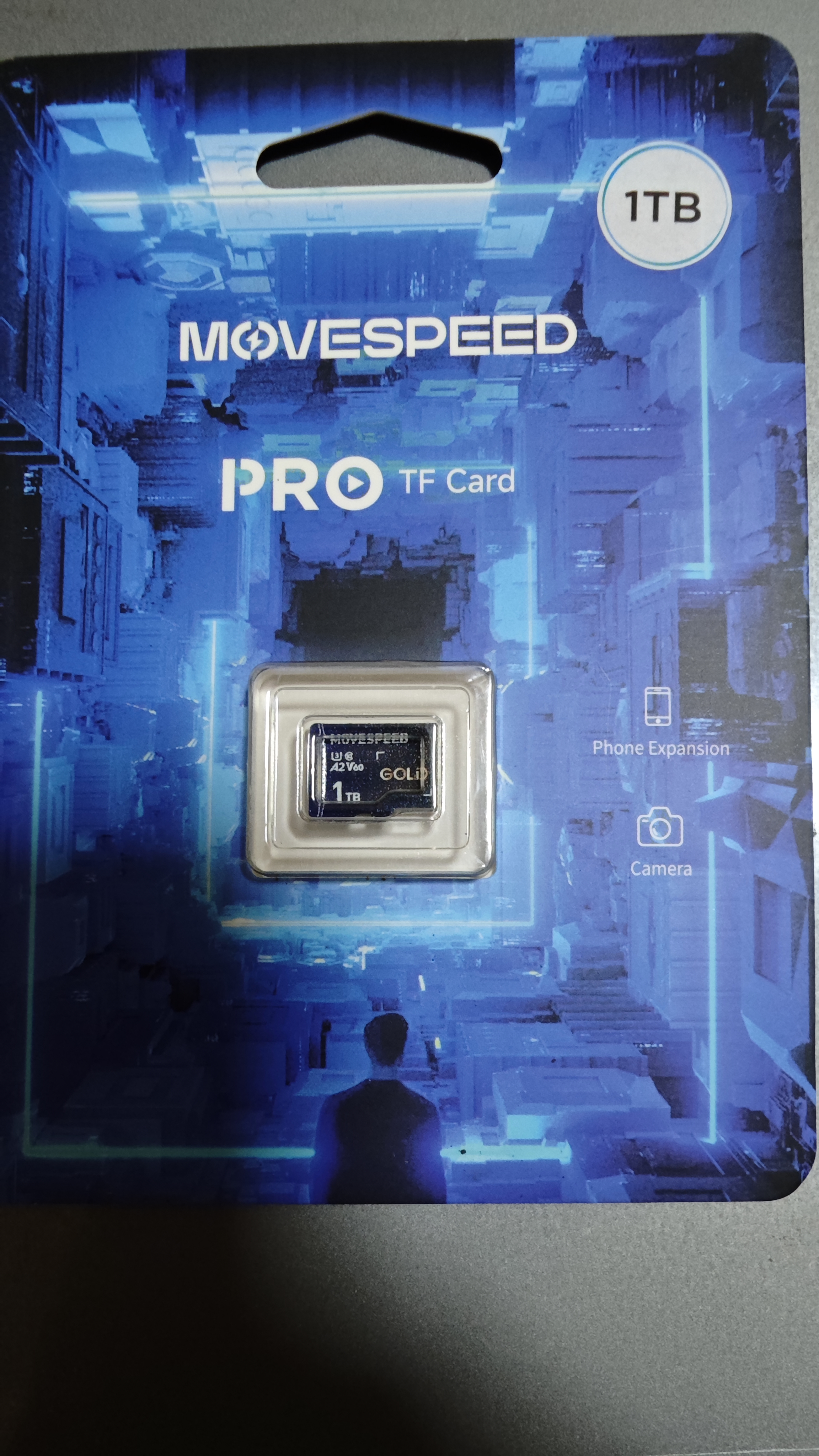 移速（MOVE SPEED）1TB TF（MicroSD）内存卡运动相机/无人机高速存储卡A2 V30适用大疆pocket3/4/4P/GoPro/Action等 实拍图