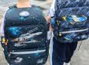 Gmt for kids儿童书包小学生轻便护脊减负双肩包大容量礼物1-4年级男音速战机 实拍图