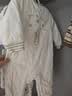 babylove【清仓】婴儿连体衣秋冬季衣服宝宝恒温保暖薄夹棉哈衣棉服 翠微绿 73cm 实拍图