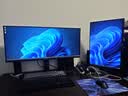联合创新34英寸直面带鱼屏准4K显示器180Hz超频智慧双屏mac mini显示器炒股剪辑设计游戏办公电脑34C1R 实拍图