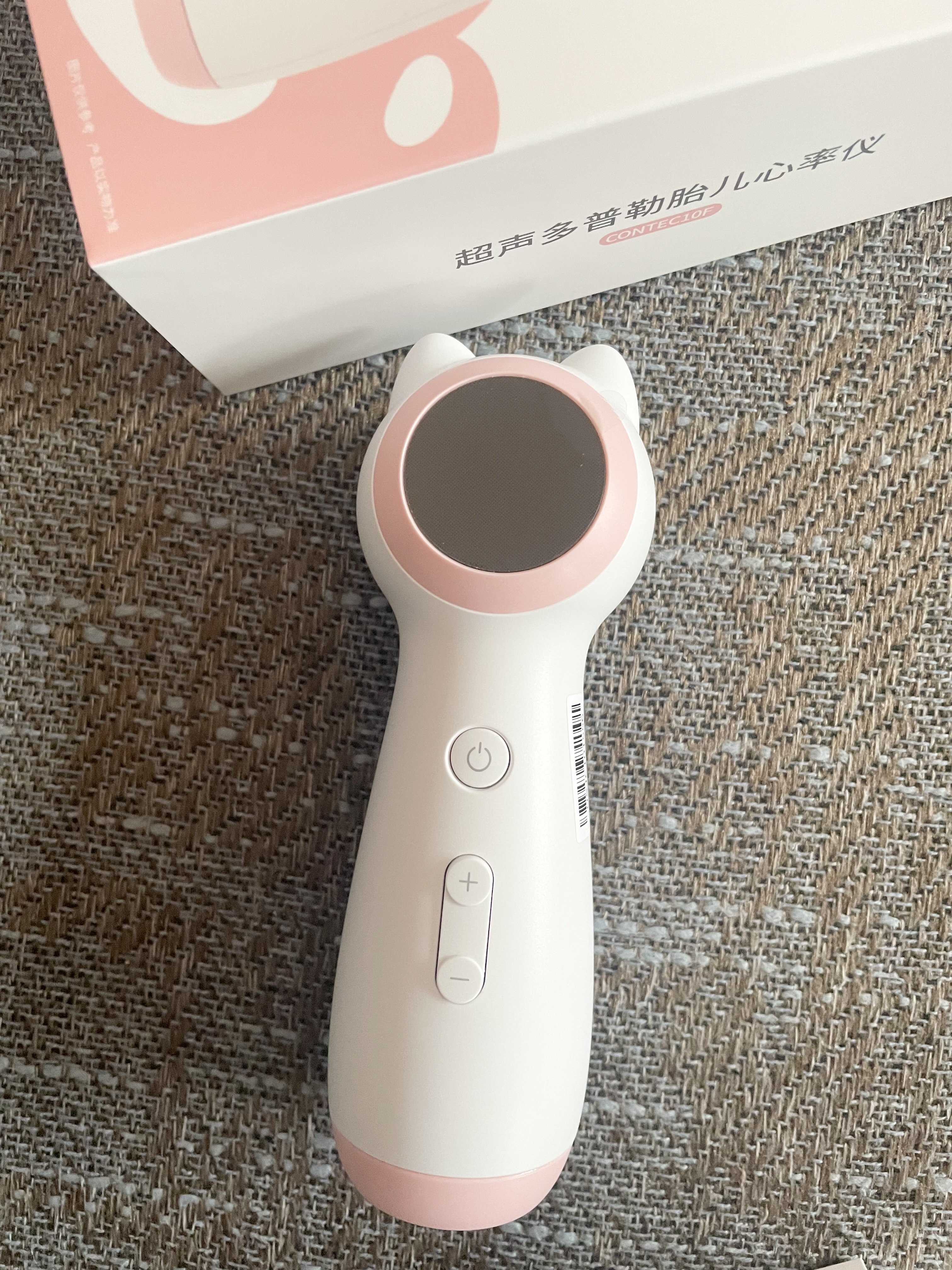 CONTEC康泰胎心监测仪孕妇家用超声多普勒医用胎心仪灵敏探头CONTEC10F 实拍图