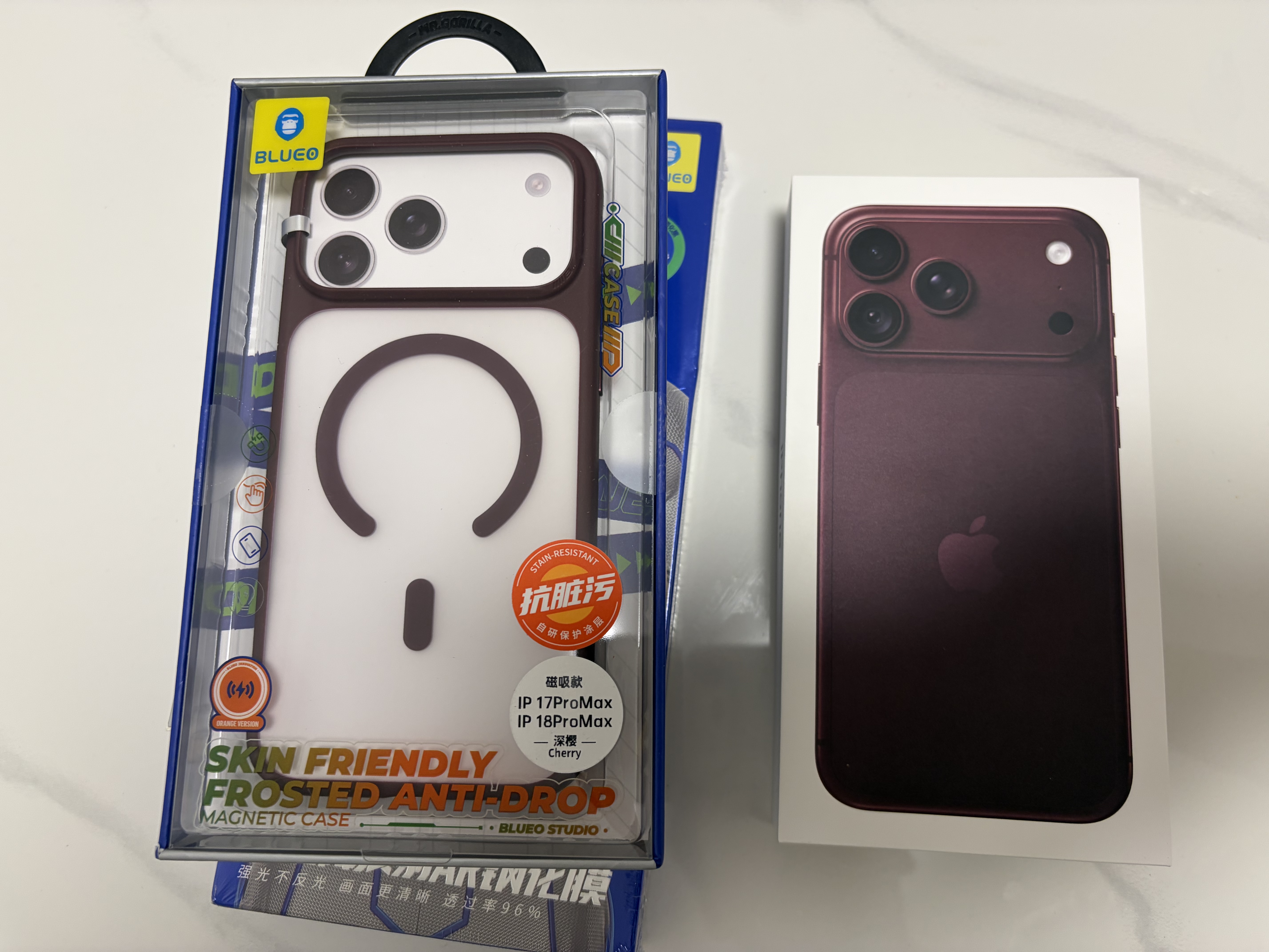 Apple/苹果【即刻领券 需签收激活】iPhone 18 Pro Max 256GB 勃艮第酒红色 手机 实拍图