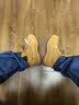 添柏岚（Timberland）踢不烂经典大黄靴高帮马丁靴户外防水真皮宽版男 10061W 41 实拍图