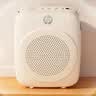 惠普（HP）LS261SE小蜜蜂扩音器教师专用 扬声器蓝牙音箱小喇叭音响腰挂麦克风导游插卡便携喊话教学讲课米色 实拍图