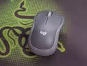 罗技（Logitech）M185鼠标 无线鼠标 办公鼠标 对称鼠标 黑色灰边 带无线2.4G接收器 实拍图