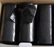 京东京造 背心式垃圾袋45*60cm*300只双面1.6丝 手提厨房家用加厚袋中号 实拍图