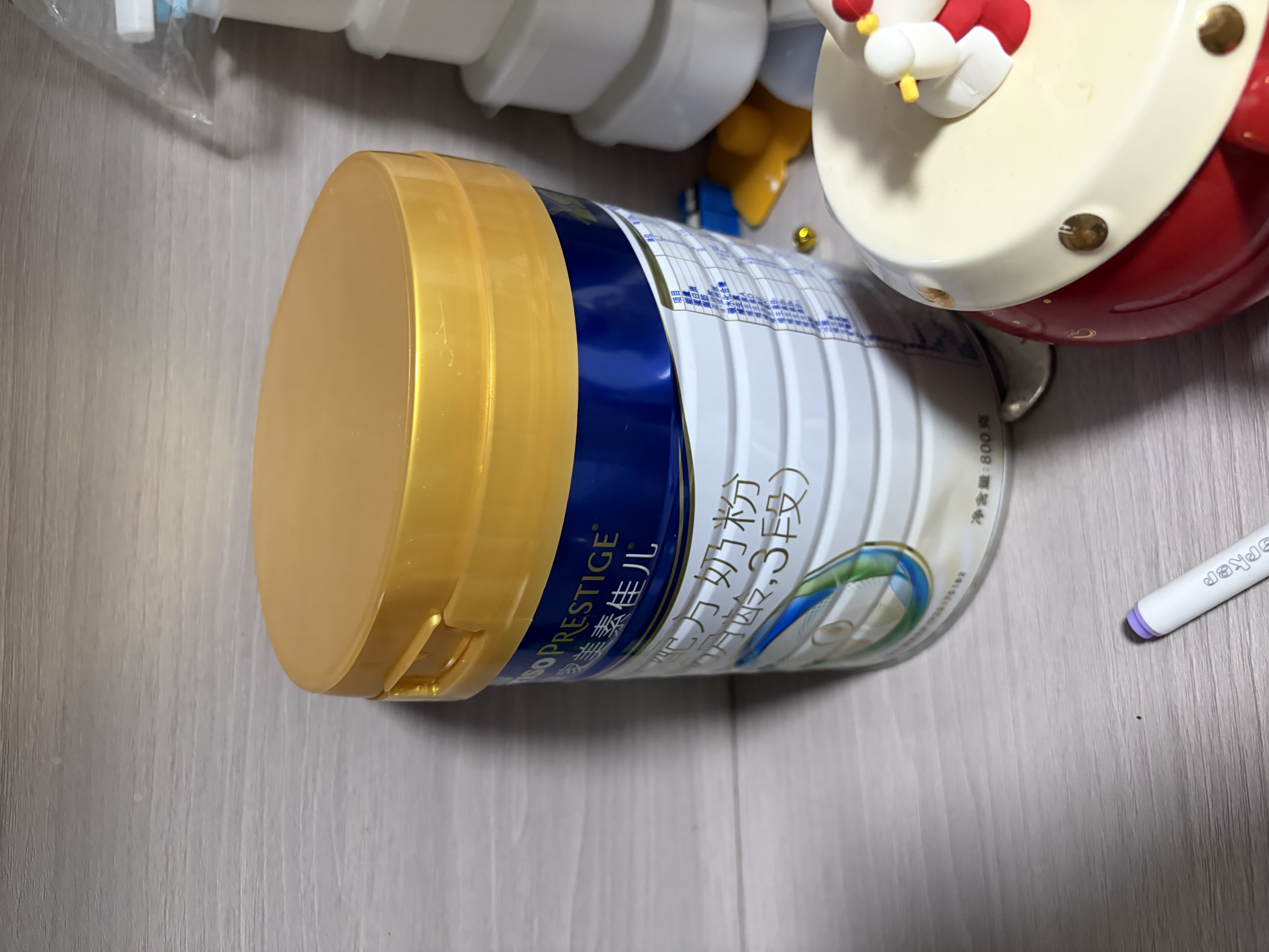 美素佳儿（Friso）皇家幼儿配方奶粉 3段（1-3岁幼儿适用）800g 乳铁蛋白 (新国标) 实拍图