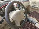 拙列适用北京现代方向盘套途胜L领动朗动索纳塔悦动伊兰特牛皮革把套 圆形【黑色】 实拍图
