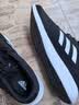 adidas CORERACER随心畅跑网面休闲跑步鞋男子阿迪达斯官方轻运动   黑/白 FX3581   40.5 实拍图