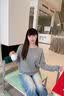 DKNY唐可娜儿针织衫女2026年新款独特撞色早秋穿搭圆领长袖女士毛衣PC 实拍图