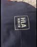 海澜之家（HLA）西服套装男春秋轻商务经典系列西装套装男黑色175/92A(48A) 实拍图