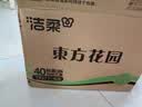 洁柔抽纸 繁花系列3层100抽*40包 可湿水面巾纸 柔韧纸巾卫生纸 整箱 实拍图