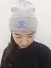 卡尔美（KELME）帽子男女秋冬季保暖户外滑雪毛线帽冷帽针织帽骑行防寒运动护耳帽 实拍图