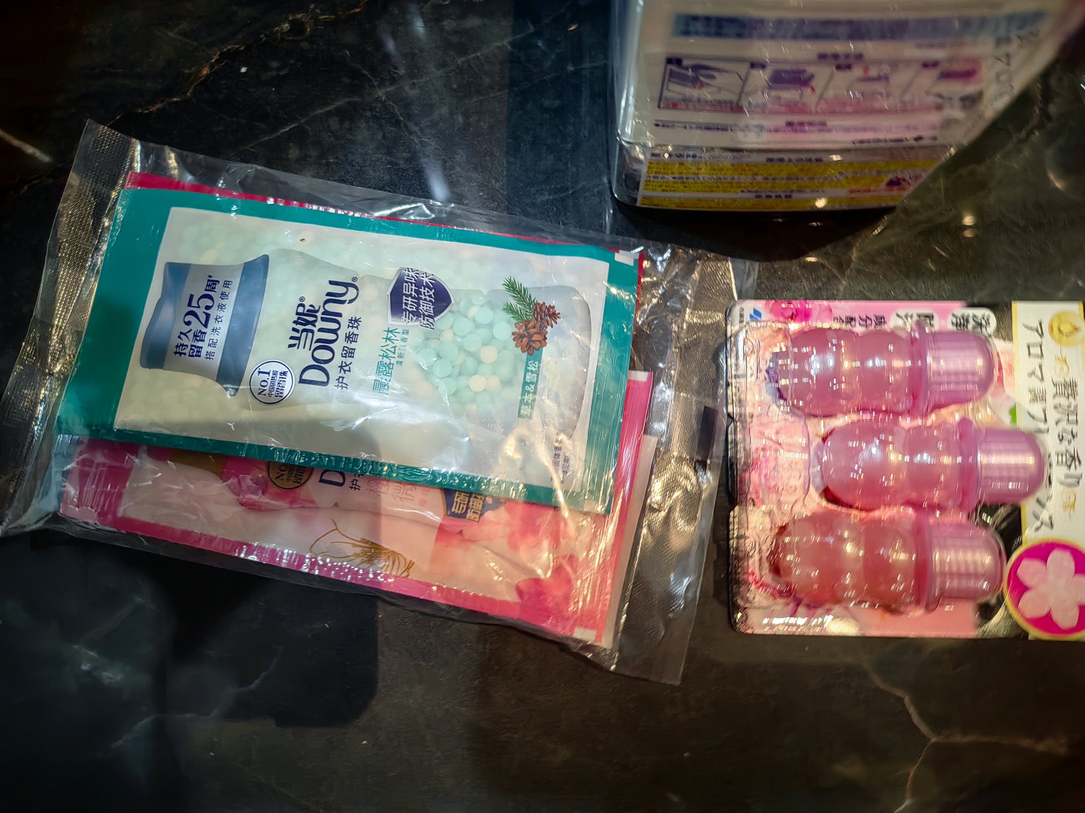 当妮护衣留香珠混合香试用装20g*4袋(晨露+白茶+玫瑰+樱盏) 实拍图