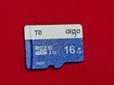 爱国者（aigo）16GB TF（MicroSD）存储卡 U1 A1 4K 安防监控摄像头 行车记录仪专用高速内存卡 T0 实拍图