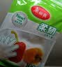 美丽雅一次性手套200只食品用抽取式塑料pe加厚防漏家用厨房透明薄膜 晒单实拍图