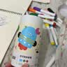 美乐童年儿童水彩笔12色巨可水洗绘画画笔小学生幼儿园无毒锥头彩笔 实拍图