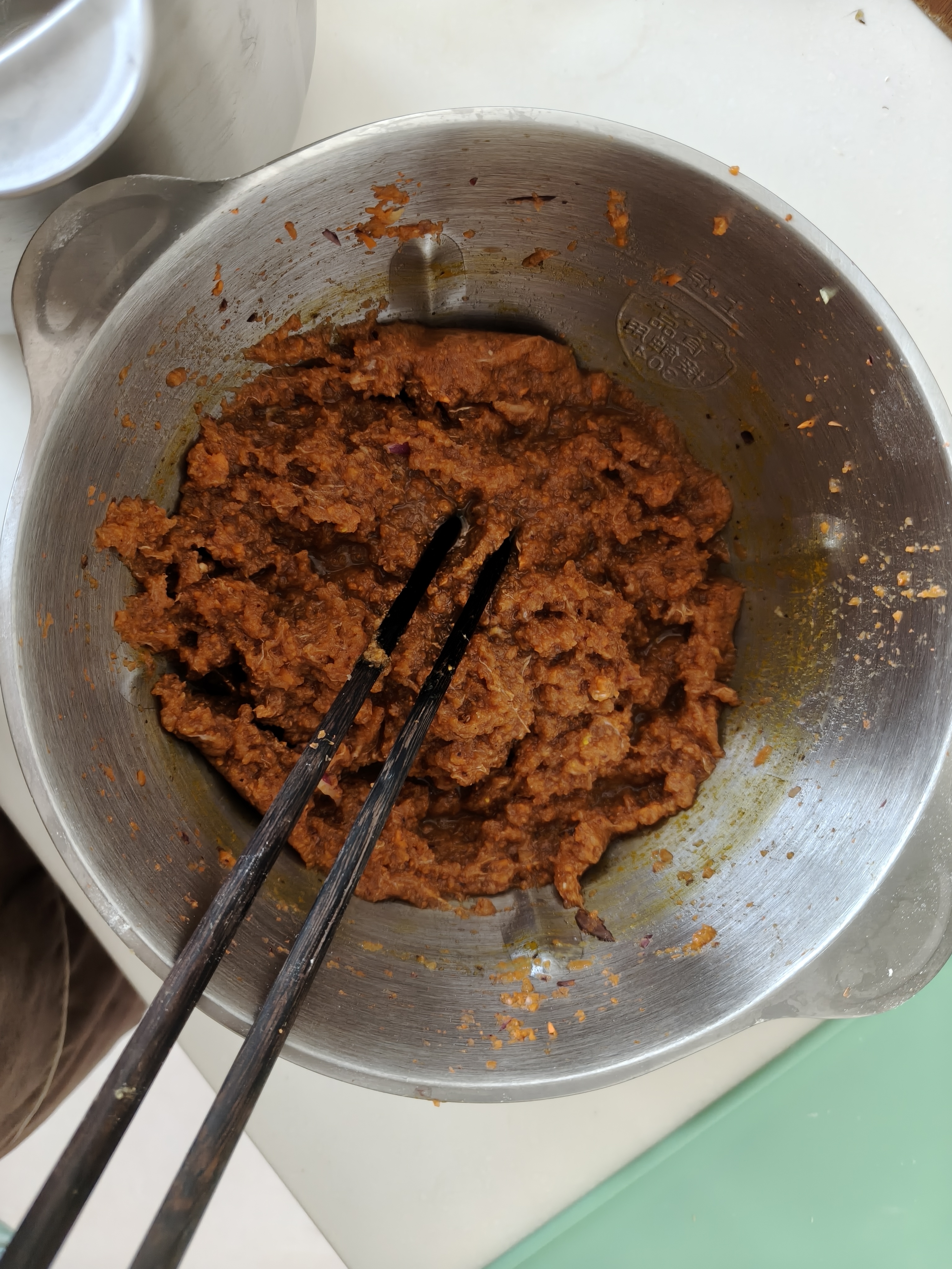 小熊（Bear）绞肉机家用 不锈钢绞馅机 和面绞肉一体机 搅肉机 搅拌机 碎肉机 2026新款家用QSJ_W05G3 实拍图